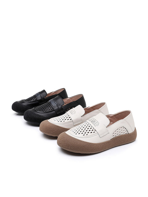 Women Summer Casual Hollow Out Flat Shoes