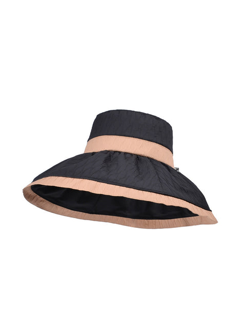 Sombrero para el sol con bloques de colores para verano para mujer