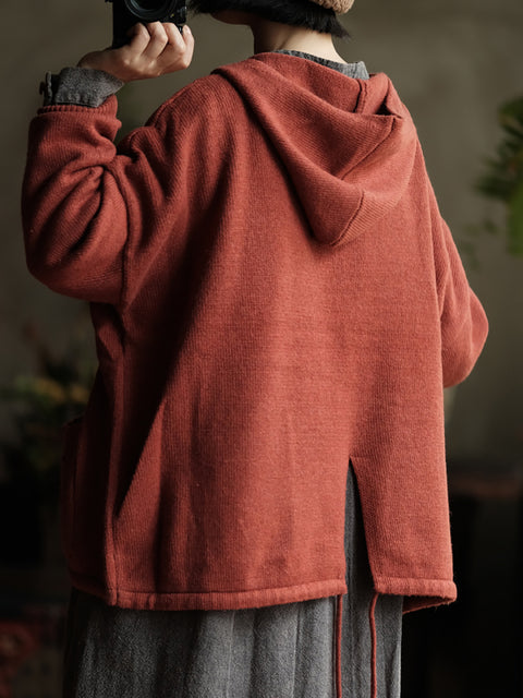 Sudadera informal de algodón con cuello redondo y rayas en bloques de colores para mujer, otoño